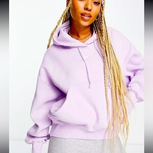Nike Phoenix Fleece hoodie in lilac